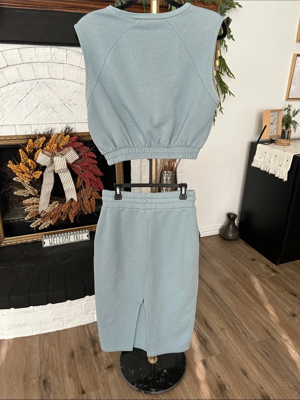 Zara Girls 2 Piece Skirt & Top L